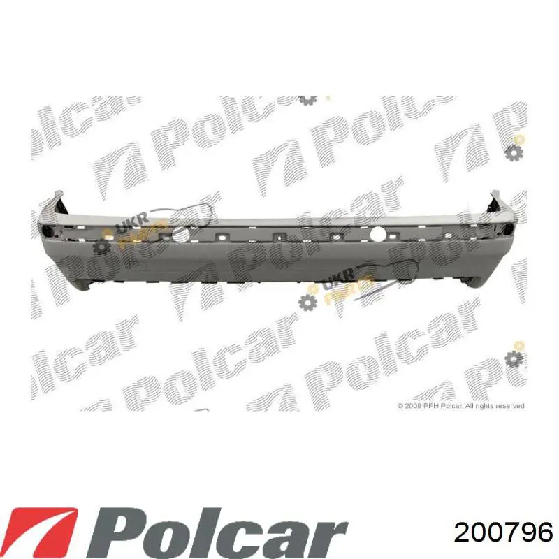 Бампер задний BMW 51128135363