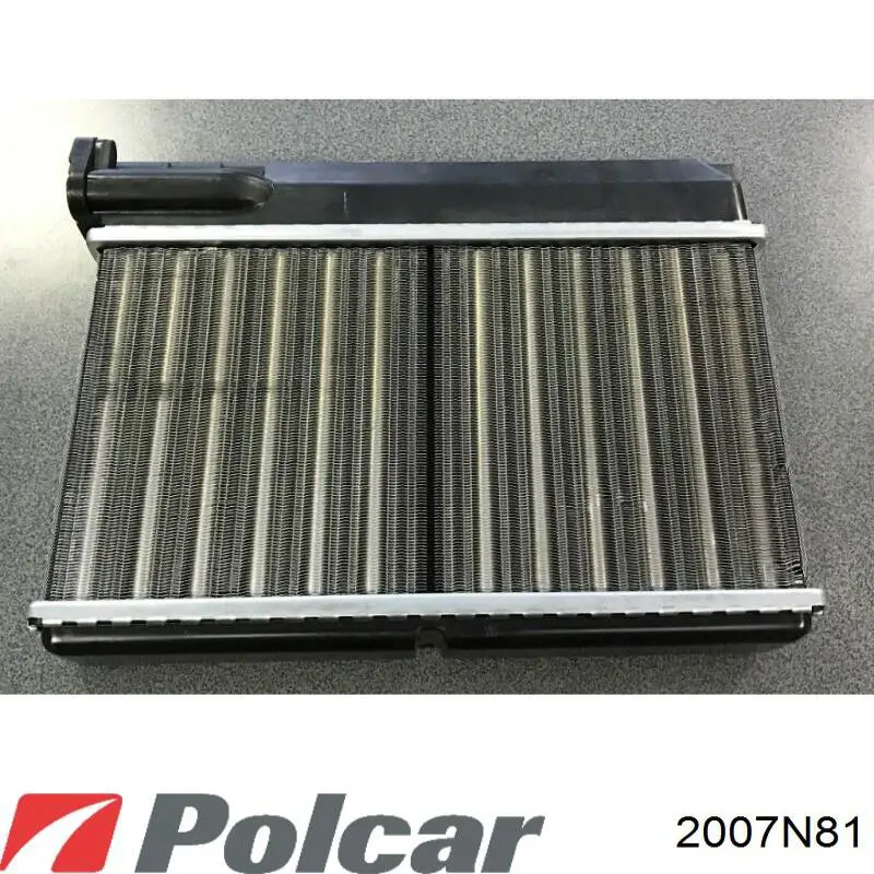 2007N81 Polcar Радиатор отопителя салона