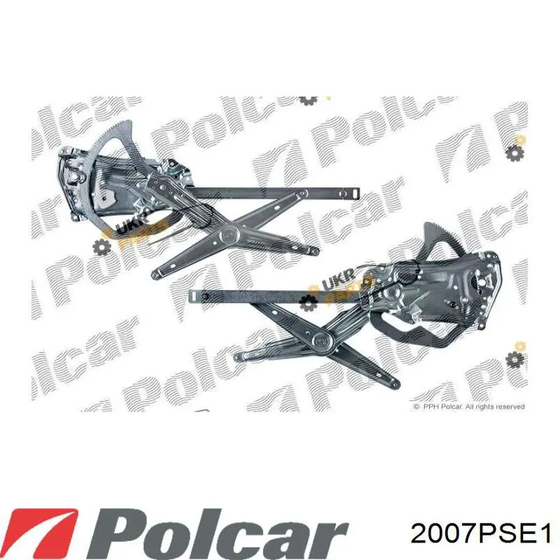 Стеклоподъемник передней левой двери 2007PSE1 Polcar