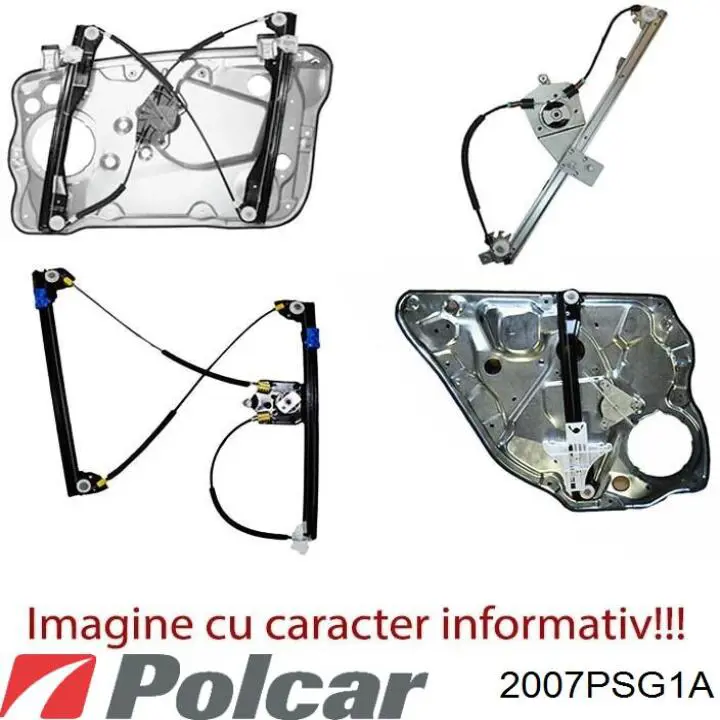 2007PSG1A Polcar Механизм стеклоподъемника передней левой двери
