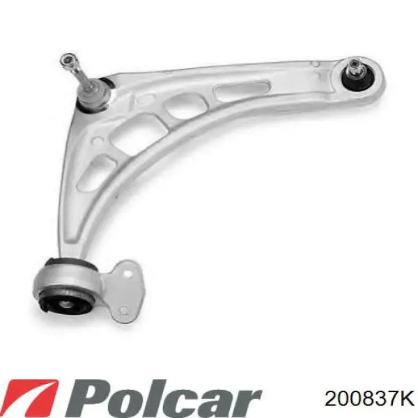 Левый рычаг передней нижней подвески Polcar 200837K цена, от 76.10 USD