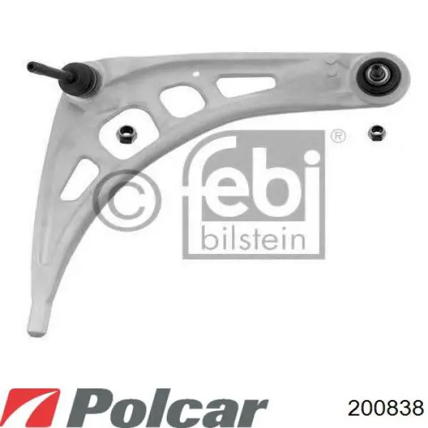 Правый рычаг передней нижней подвески Polcar 200838 цена, от 52.85 USD