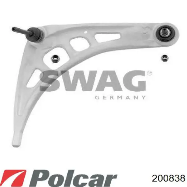 200838 Polcar Рычаг передней подвески нижний, правый