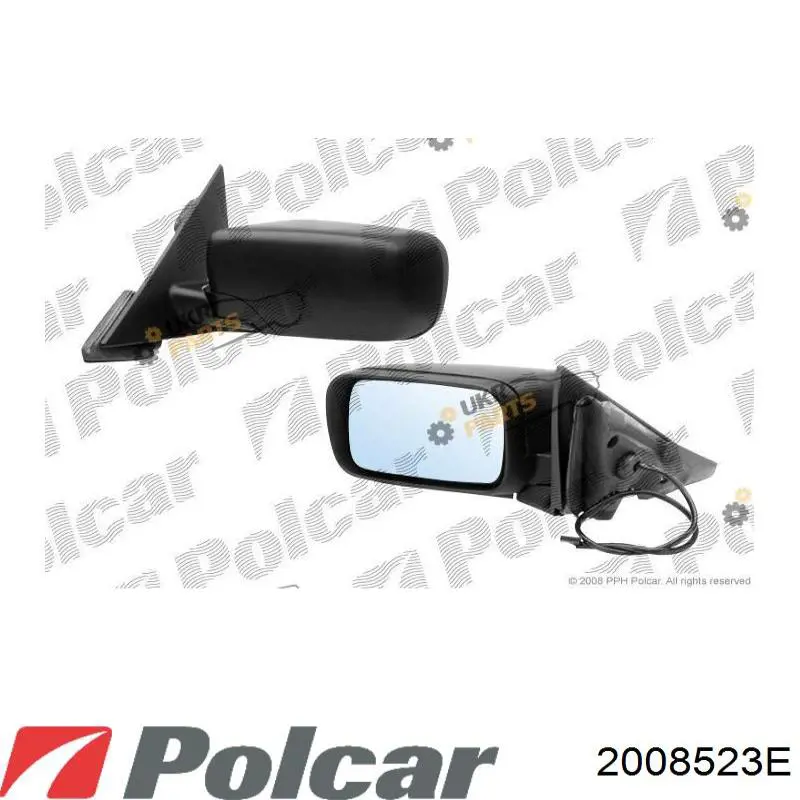 2008523E Polcar зеркало заднего вида правое