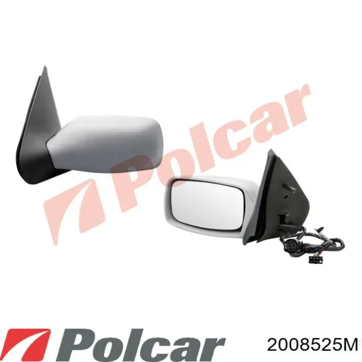 2008525M Polcar зеркало заднего вида правое