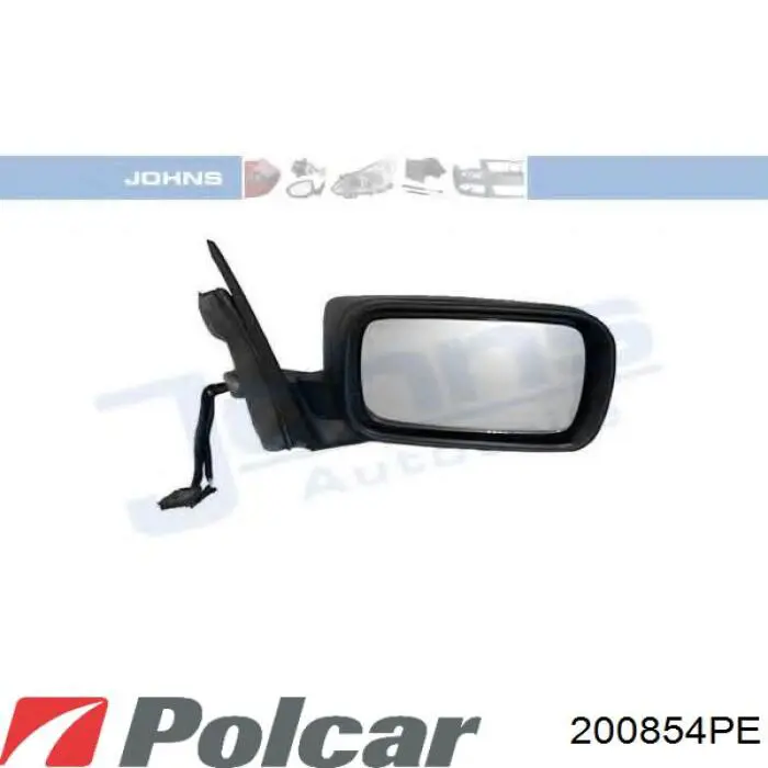 Накладка левого бокового зеркала Polcar 200854PM цена, от 7.97 USD