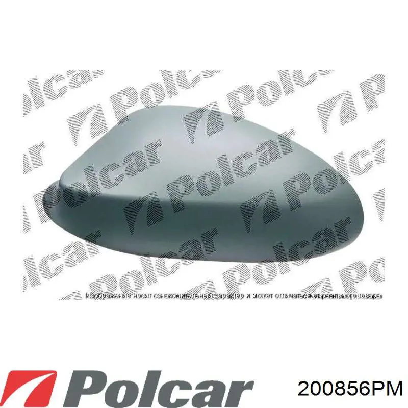 Купить 200856PM Polcar Накладка водительского зеркала