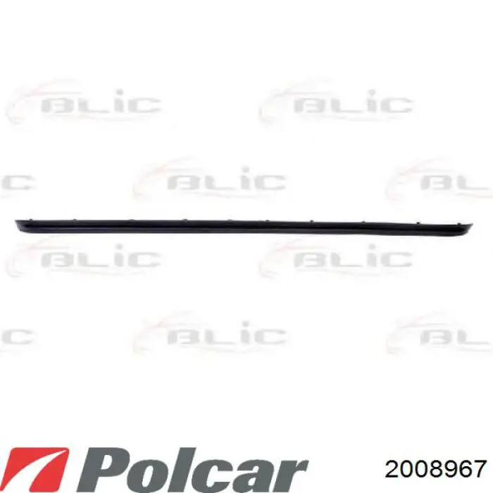 Накладка бампера заднего 2008967 Polcar