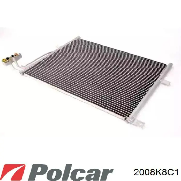 2008K8C1 Polcar радиатор кондиционера