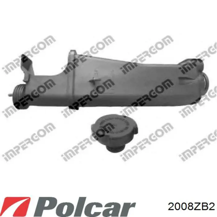 Бачок системы охлаждения 2008ZB2 Polcar