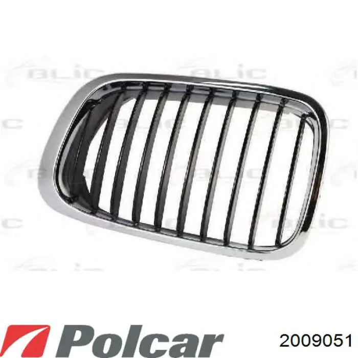 200905-1 Polcar решетка радиатора левая