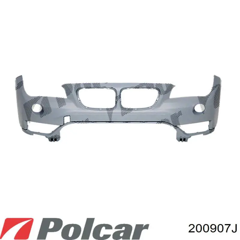 Передний бампер 200907J Polcar