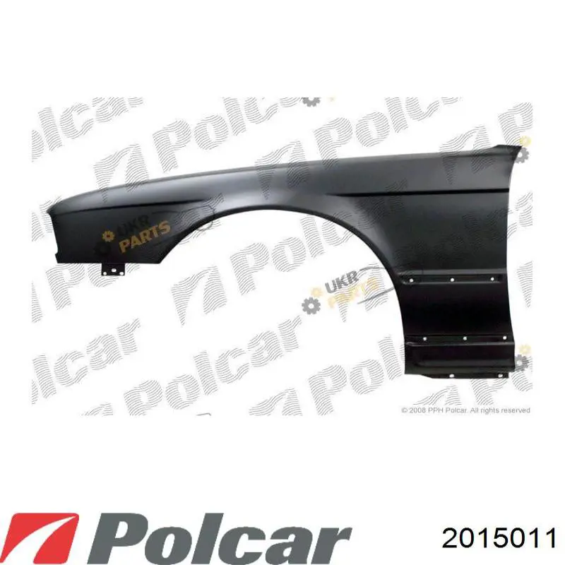 2015011 Polcar крыло переднее правое