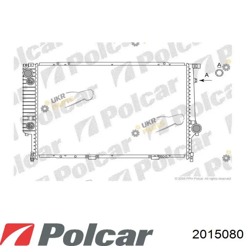 2015080 Polcar радиатор