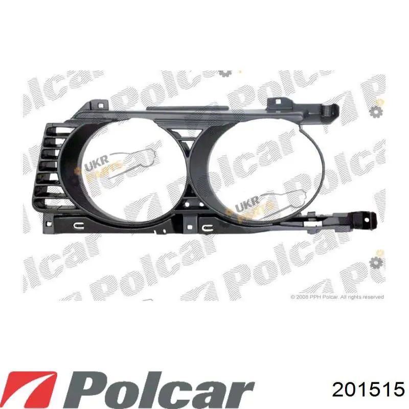 201515 Polcar решетка радиатора левая