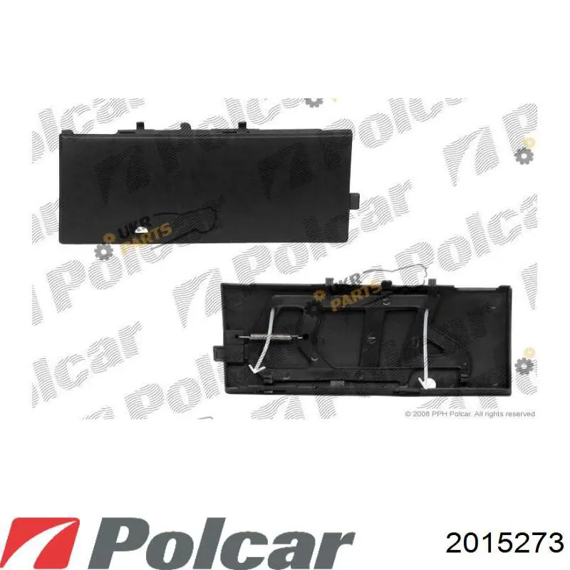 2015273 Polcar заглушка бампера буксировочного крюка передняя