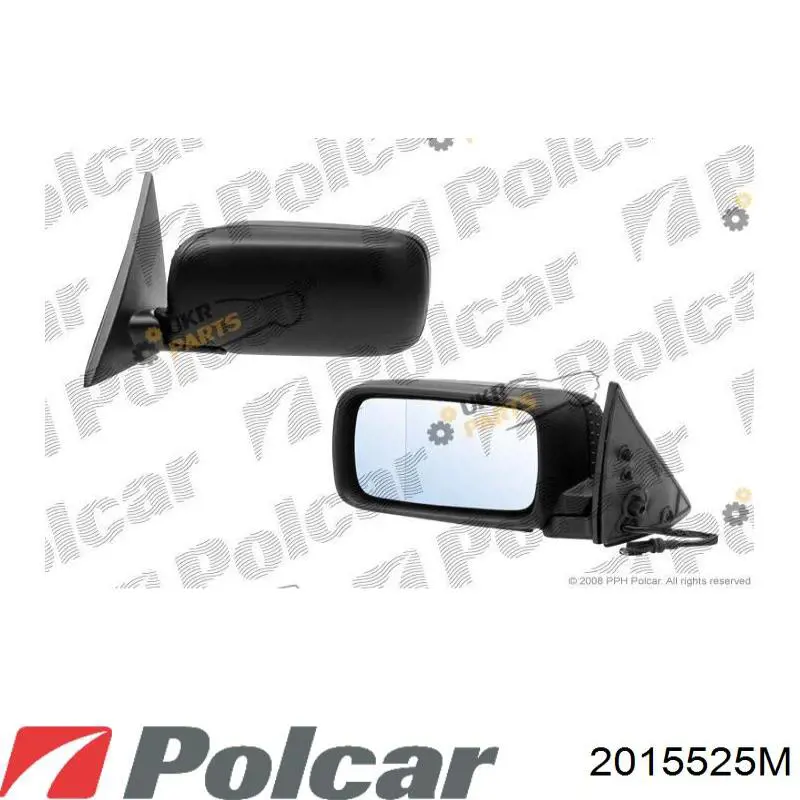 2015525M Polcar зеркало заднего вида правое