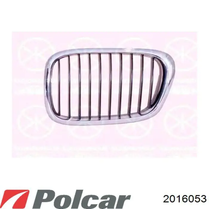 Решетка радиатора левая BM07019GCL TYG