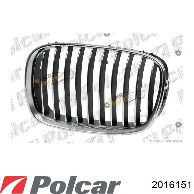 2016151 Polcar решетка радиатора левая