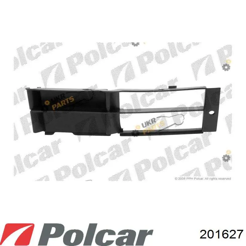 201627-R Polcar решетка бампера переднего центральная