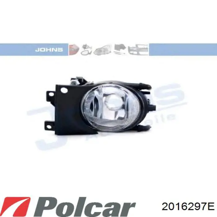 2016297E Polcar Противотуманная фара левая