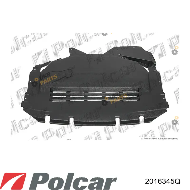 2016345Q Polcar защита двигателя, поддона (моторного отсека)