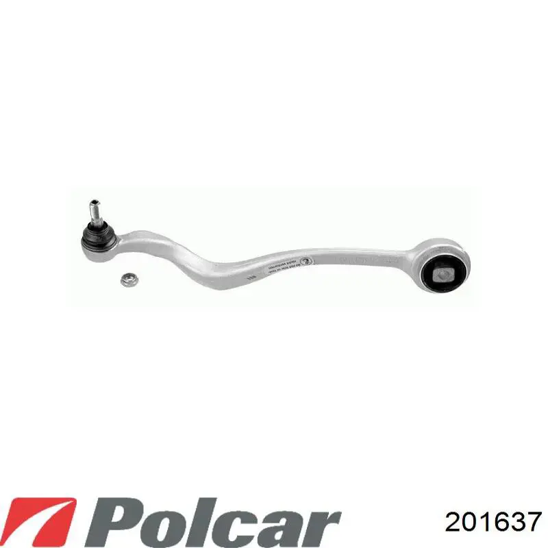 201637 Polcar Рычаг передней подвески нижний левый