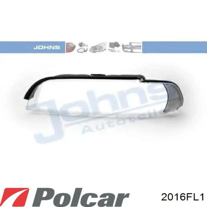Купить 2016FL1T Polcar Защита двигателя левая