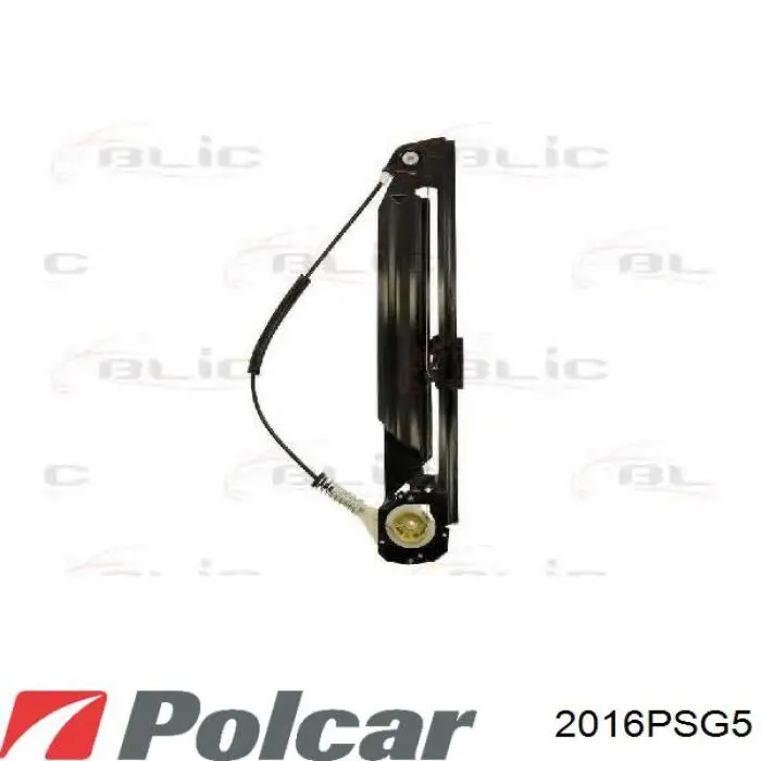 Механизм стеклоподъемника двери задней левой Polcar 2016PSG5