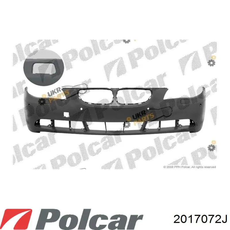 2017072J Polcar передний бампер
