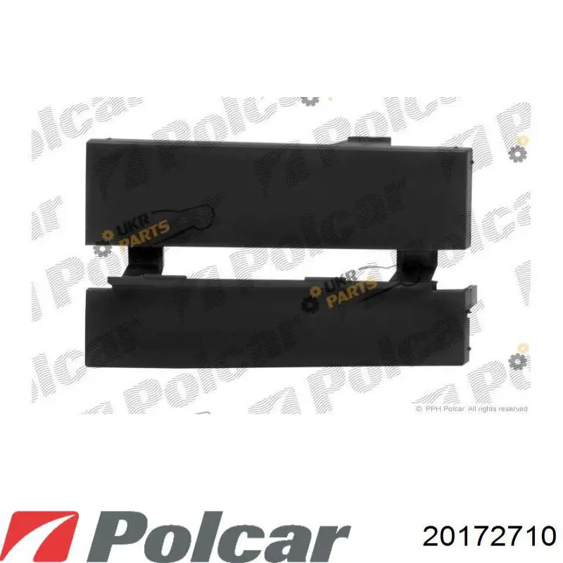 20172710 Polcar воздуховод тормозного диска правый