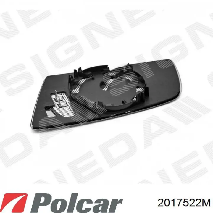 Левое боковое зеркало 2017512M Polcar