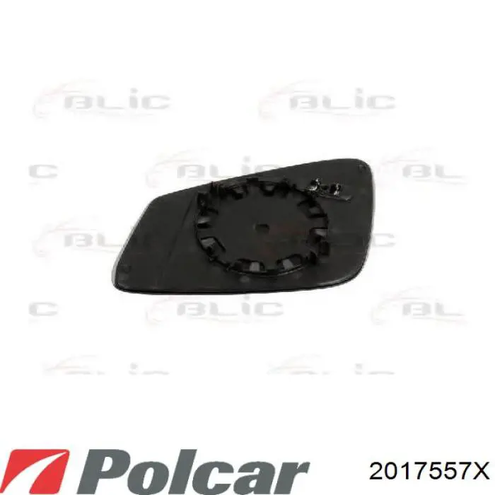 2017557X Polcar Зеркальный элемент правого зеркала заднего вида