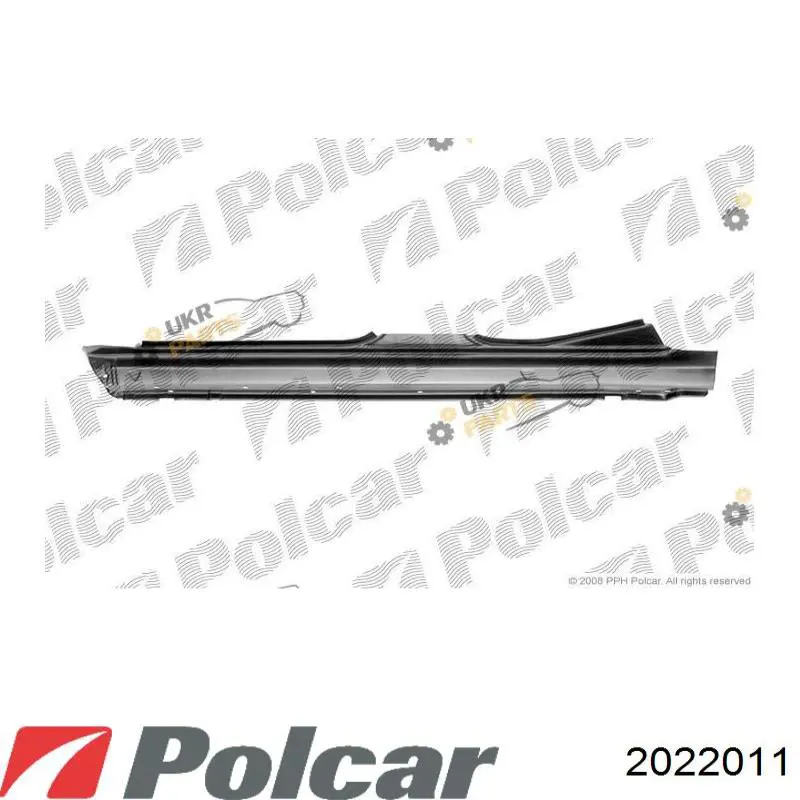 2022011 Polcar Переднее левое крыло