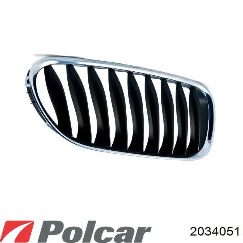 Решетка радиатора левая BMW 51137051957