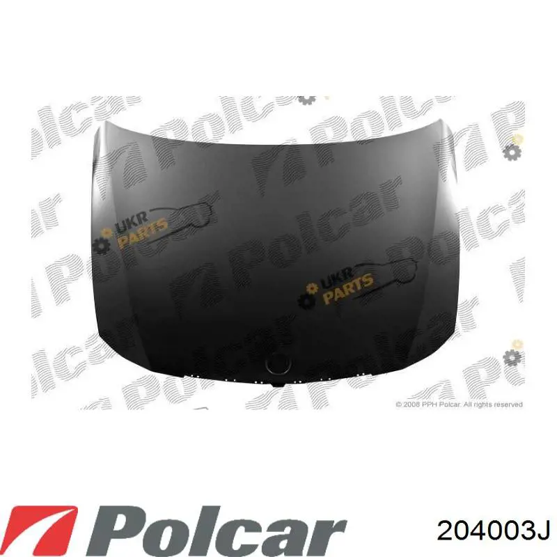 Капот 204003J Polcar