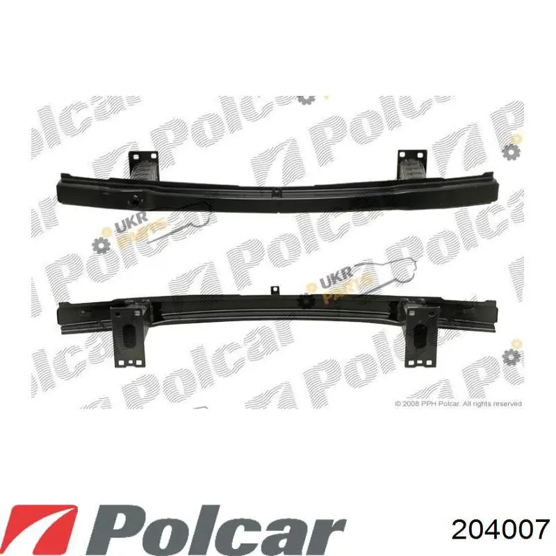204007 Polcar передний бампер