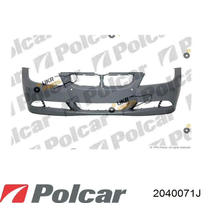 2040071J Polcar передний бампер
