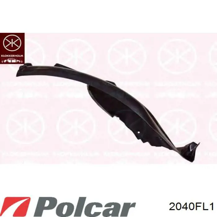 Подкрылок крыла переднего левый передний Polcar 2040FL1 цена, от 16.08 USD
