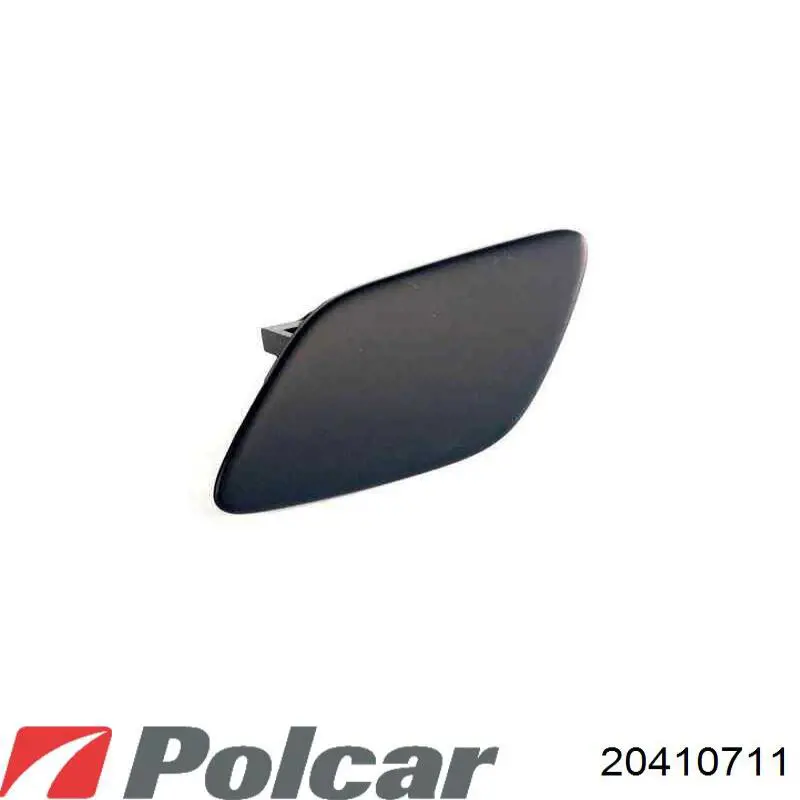 20410711 Polcar накладка форсунки омывателя фары передней