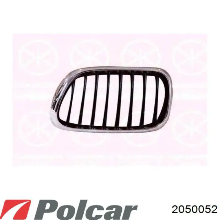 2050052 Polcar решетка радиатора левая