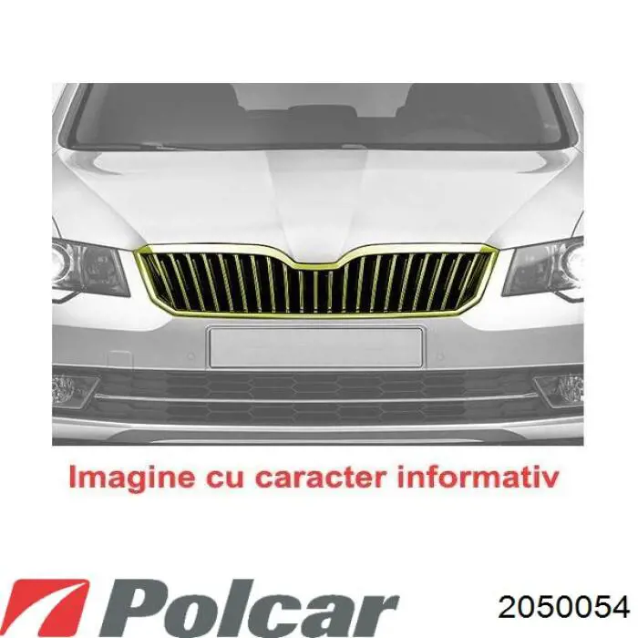 205005-4 Polcar решетка радиатора правая