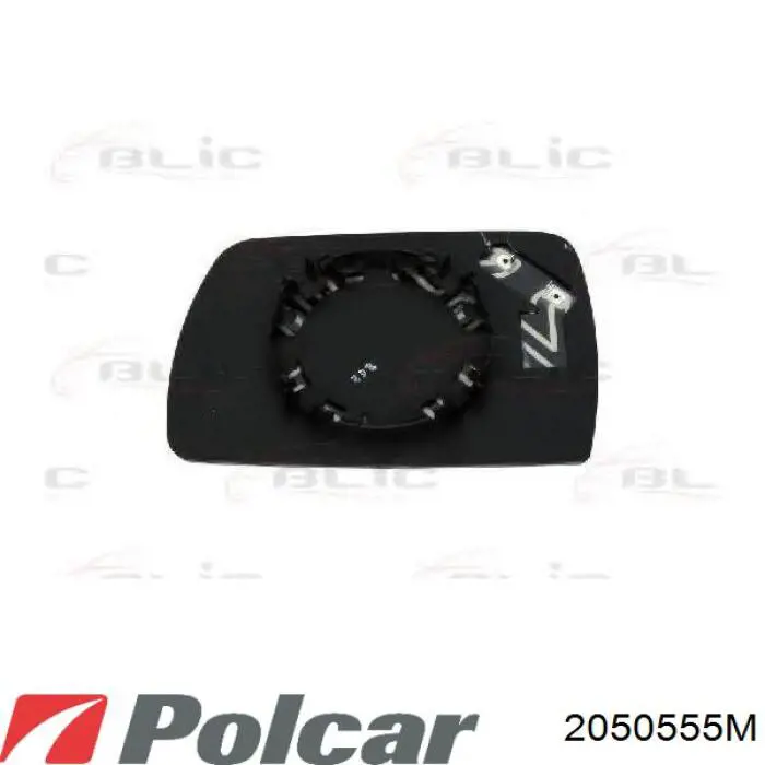 Стекло зеркала заднего вида, правого Polcar 2050555M цена, от 20.83 USD