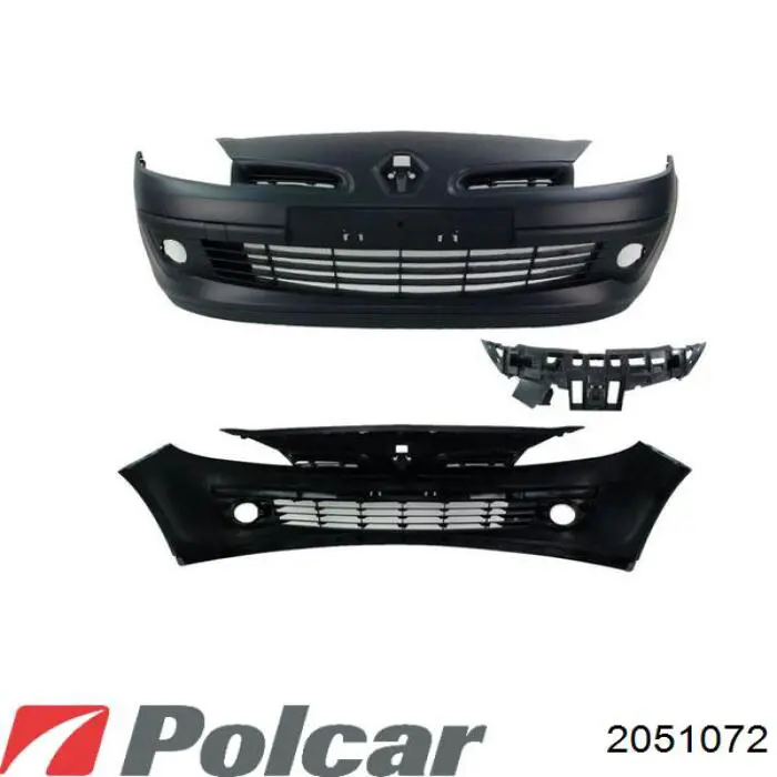 2051072 Polcar передний бампер
