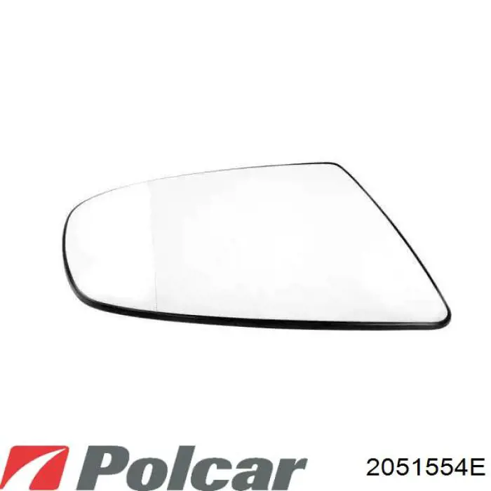 2051554E Polcar зеркальный элемент зеркала заднего вида правого