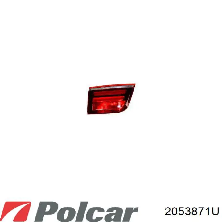 2053871U Polcar фонарь задний левый внутренний