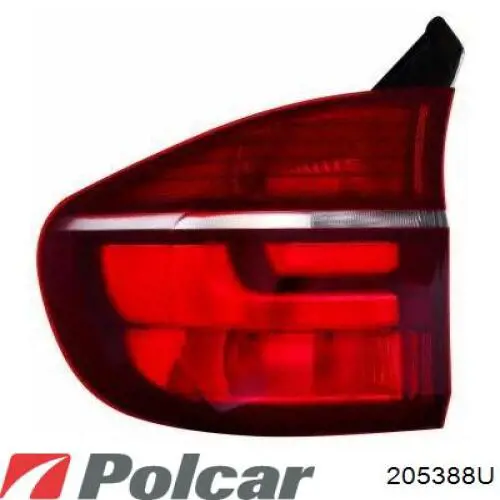 205388U Polcar фонарь задний правый внешний