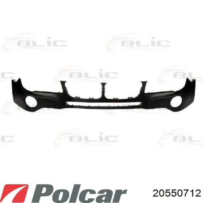 20550712 Polcar Бампер передний в сборе