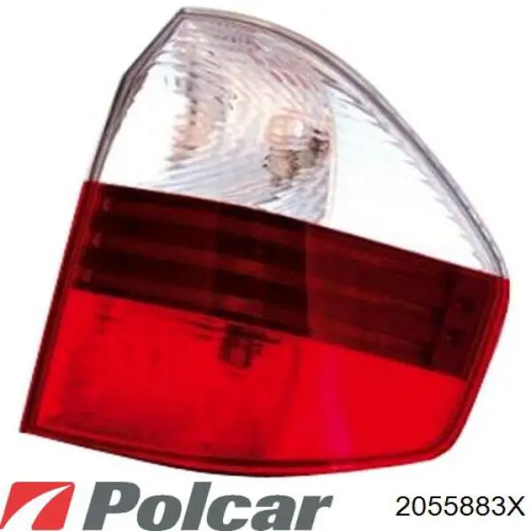 2055883X Polcar фонарь задний правый внешний