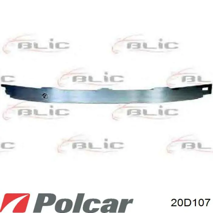 20D107 Polcar передний бампер